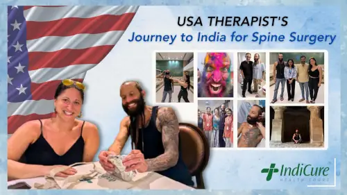 USA Therapist's Journey to India for Spine Surgery